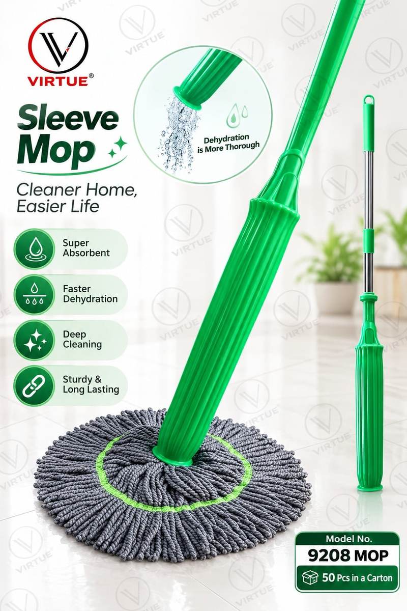 9208 Sleeve Microfibre Mop — Virtue Africa wholesale sourcing